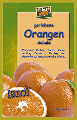 Geriebene Bio Orangenschalen (Bio Vita) 11g von Biovita