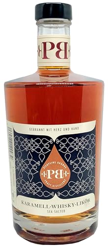 Birgitta Rust Piekfeine Brände - Karamell-Whisky-Likör Sea Salted 0.5L 20% Vol. auf Single Malt Basis mit einer raffinierten Prise Friesensalz aus der Nordsee von Birgitta Rust Piekfeine Brände