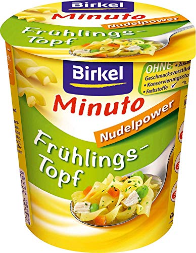 Birkel - Minuto Frühlingstopf Fertignudelgericht 8er Pack (8x52g) von Birkel