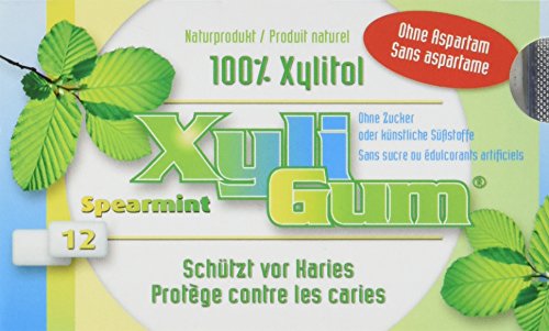 Birkengold Xyligum Grüne Minze (12 Stück), 1- Pack (1 x 15 g Packung) von Birkengold
