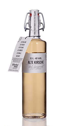 BIRKENHOF Brennerei | Alte Kirsche - feine holzfassgereifte Spirituose | (1 x 0,5l ) - 40 % vol. von Birkenhof Brennerei