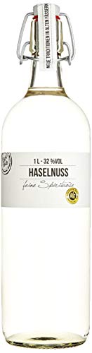 BIRKENHOF Brennerei | Haselnuss - feine Spirituose aus gerösteten Haselnüssen | (1 x 1l ) - 32 % vol. von Birkenhof Brennerei