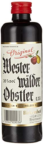 BIRKENHOF Brennerei | Westerwälder Obstler | (1 x 0,35l ) - 38 % vol. von Birkenhof Brennerei