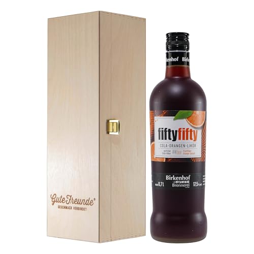 Birkenhof FiftyFifty Cola-Orangen-Likör mit Geschenk-HK von Birkenhof