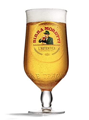 Birra Moretti The Bar Necessities 6 x 25 cl Glas Box mit 6 Stück von Birra Moretti