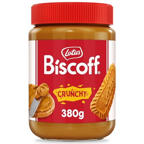 Lotus Biscoff | Süßer Brotaufstrich | Knusprig | Karamellisierter Keksgeschmack | Vegan | Nussfrei | Kein Zusatz von Aromen oder Farbstoffen | PET Glas | 380g von Biscoff