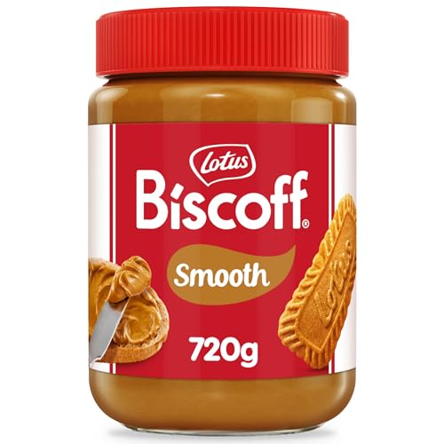 Lotus Biscoff | Süßer Brotaufstrich | Cremig | Karamellisierter Keksgeschmack | Vegan | Nussfrei | Kein Zusatz von Aromen oder Farbstoffen | PET Glas | 720g von Biscoff