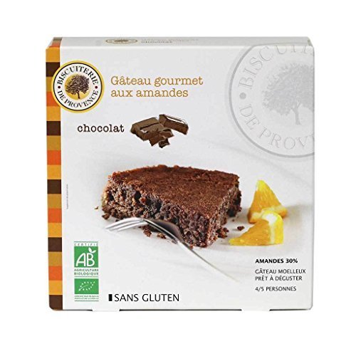 Bio-Mandelkuchen Schokolade 225g von Biscuiterie de Provence