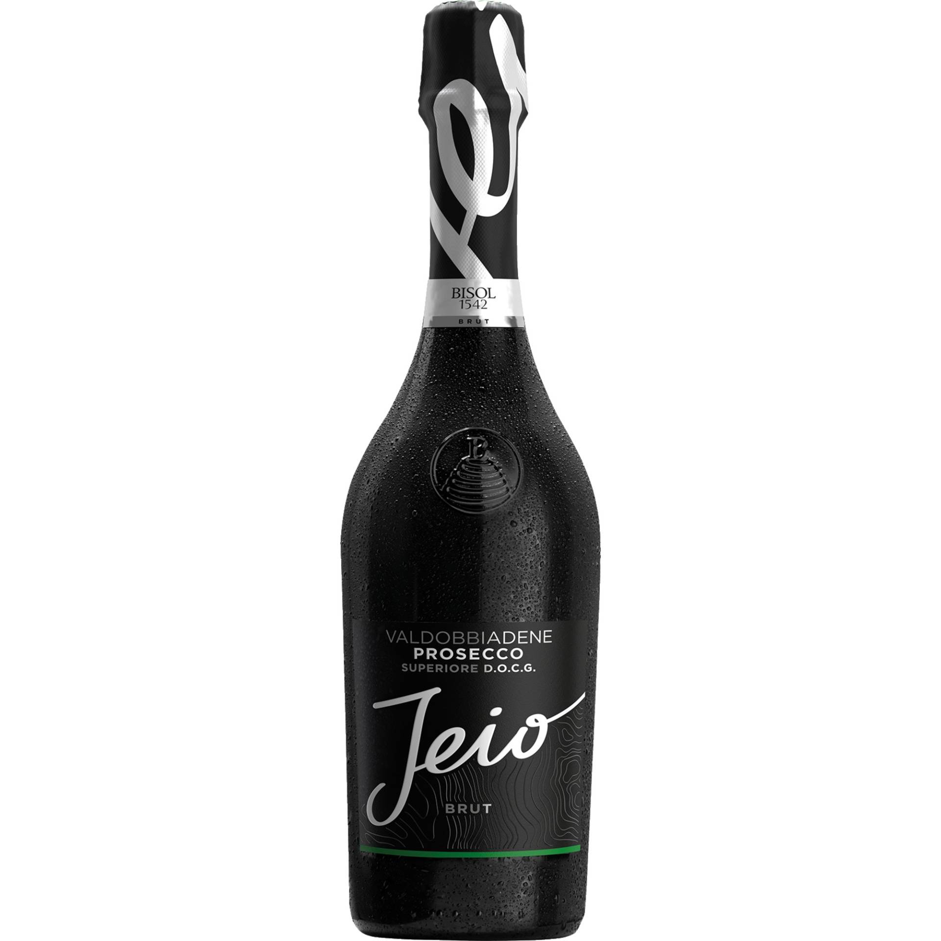 Bisol Jeio Brut, Valdobbiadene - Prosecco DOCG, Venetien, Schaumwein von Bisol Desiderio & Fegli S.R.L, IT-31049 S. Stefano