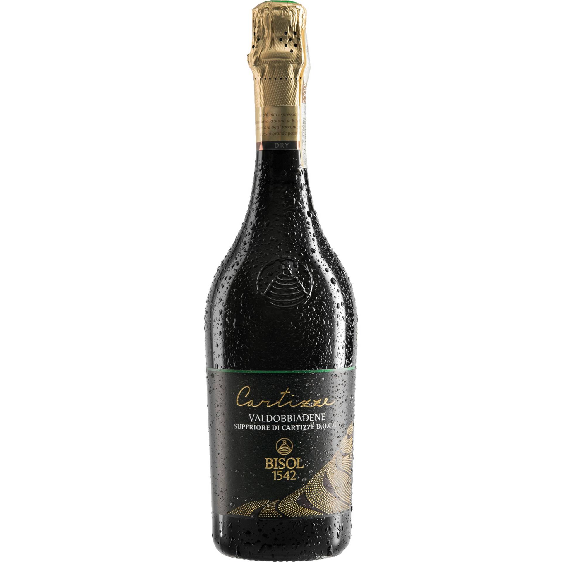 Bisol Superiore di Cartizze Dry, Valdobbiadene - Prosecco DOCG, Venetien, 2022, Schaumwein von Bisol Desiderio & Fegli S.R.L, IT-31049 S. Stefano