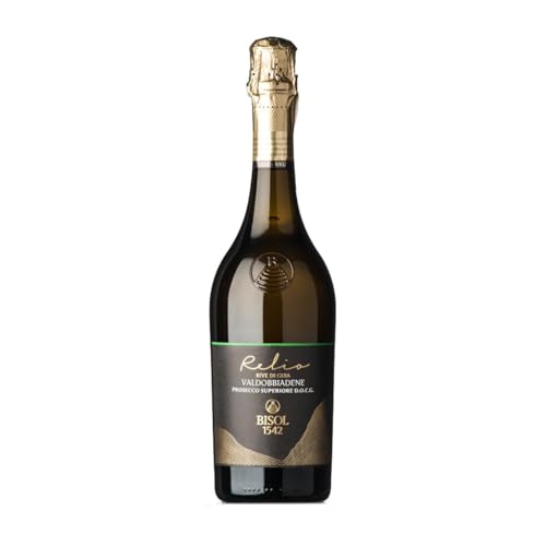 Bisol Rive di Guia Relio Glera Brut Prosecco di Conegliano-Valdobbiadene 75 cl Weißer Sekt von Bisol