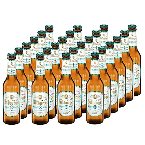 24 Stück - Bitburger | Helles Lagerbier | *glutenfrei* | 0,33 Liter, 5,1% Vol. | inkl. Pfand 1,92 € von Bitburger