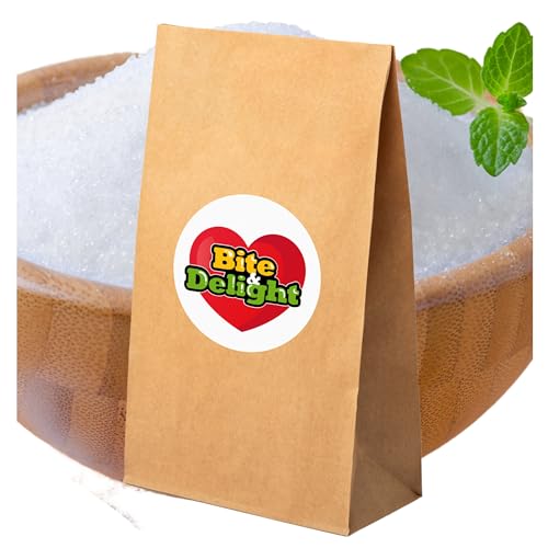 Bite & Delight 10kg Finnischer Xylit Birkenzucker Natürlicher Zuckerersatz Süßstoff mit Niedrigem Glykämischen Index Xylitol Ideal für Diabetiker, Backen & Getränke von Bite & Delight