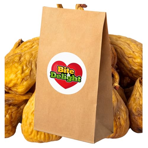 Bite & Delight 1kg Weiche Getrocknete Feigen Aus Spanien Trockenfrüchte Gesunde Snack-Alternative Mit Wenig Zucker Voller Nährstoffe Perfekt Für Desserts Müsli von Bite & Delight