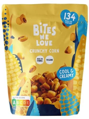 BitesWeLove Crunchy Corn cool & creamy (0.1 kg) von BitesWeLove