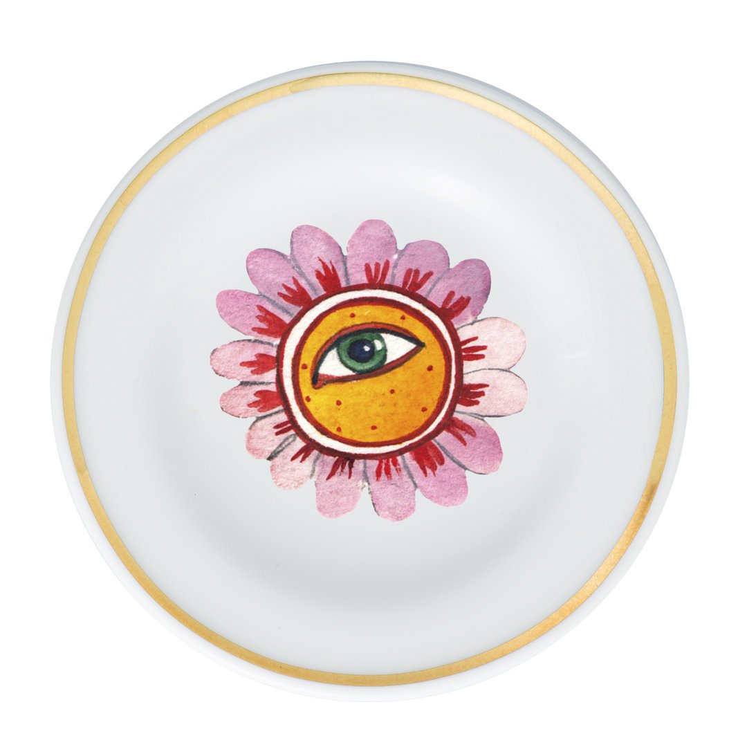 Teller mini Flower Eye Bitossi 9,5cm von Bitossi Ceramiche srl