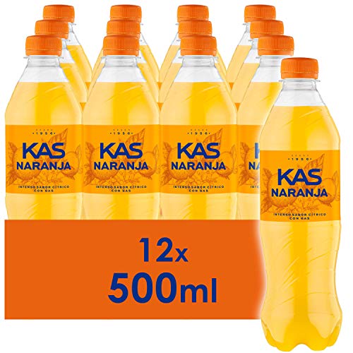 KAS Orange - Erfrischung mit Geschmack - Flasche - 12 x 500 ml von LIFEWTR