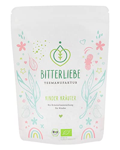 BitterLiebe® Teemanufaktur Kindertee Bio Kräutertee lose für Babys und Kinder mit der Kraft der Bitterstoffe I Kamille, Fenchel, Kümmel uvm. (170g) von Bitterliebe