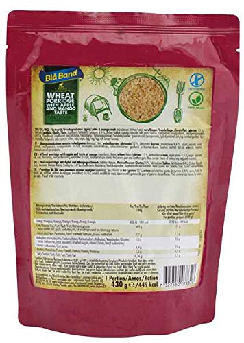 Bla Band Outdoor Meal Wet Pouch - Weizenbrei mit Apfel und Mangogeschmack von Bla Band