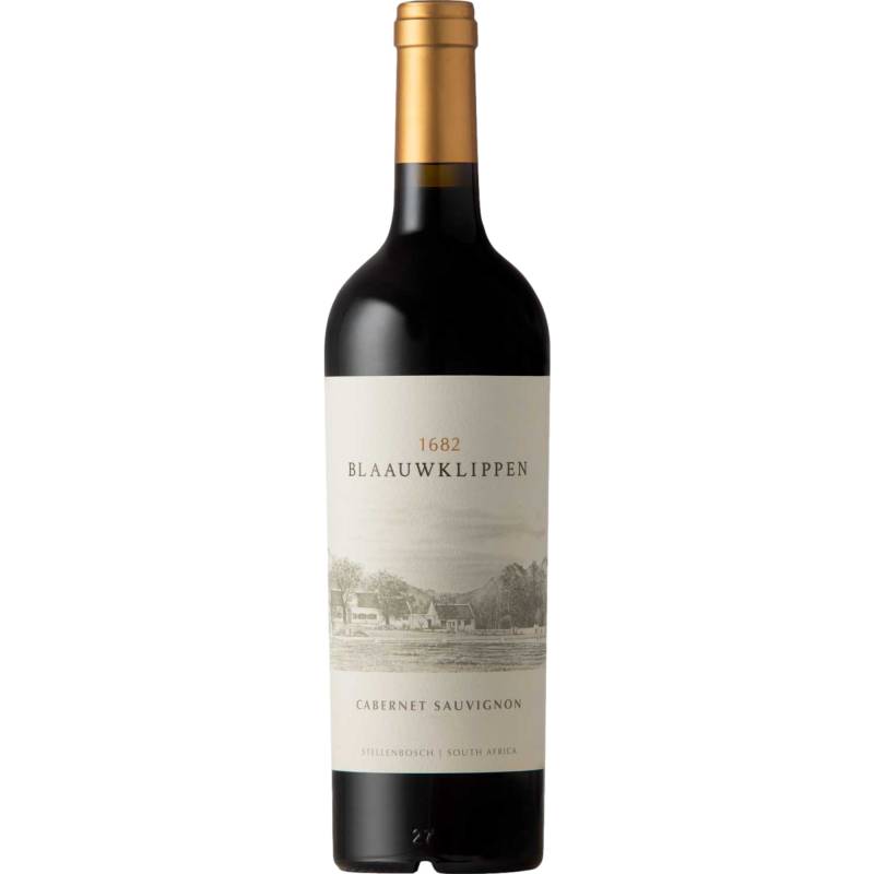 Blaauwklippen Cabernet Sauvignon, WO Stellenbosch, Western Cape, 2020, Rotwein von Blaauwklippen, Strand Road R44, 7600, Stellenbosch, Südafrika / CAPREO GmbH- Gildeweg 10- 46562 Voerde- Deutschland