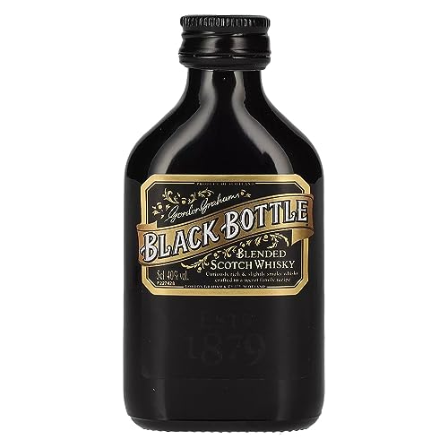 Black Bottle Blended Whisky Miniatur (1 x 0.05 l) von Black Bottle