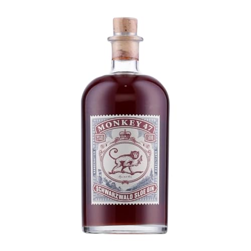 Gin Black Forest Monkey 47 Schwarzwald Sloe Gin Medium Flasche 50 cl von Black Forest Distillers GmbH