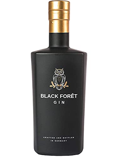 Black Forêt Schwarzwald Gin – Black Forest Gin mit den Aromen der feinsten Botanicals – Premium Gin mit 44 Prozent vol. Alkohol (0.7 l) von Black Foret