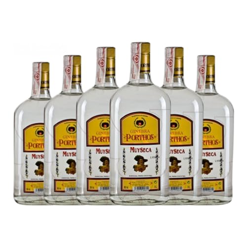 Gin Black Jack Gin 1 L (Karton mit 6 Flaschen von 1 L) von Black Jack