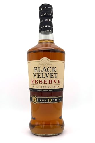 Black Velvet Reserve 10 Jahre | Blended Canadian Whisky | 40.0%vol. | 1000 ml von Black Velvet