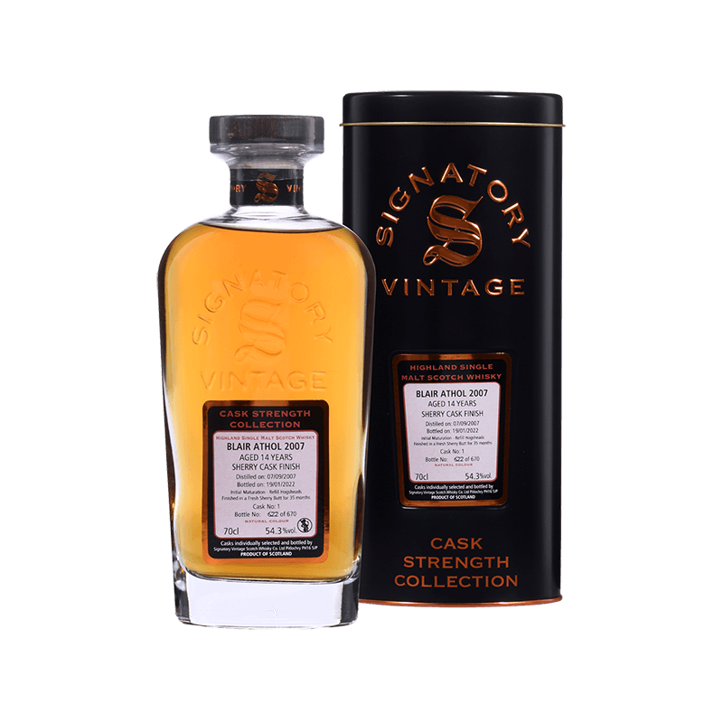 Blair Athol : 14 Year Old Signatory Vintage 2007 von Blair Athol