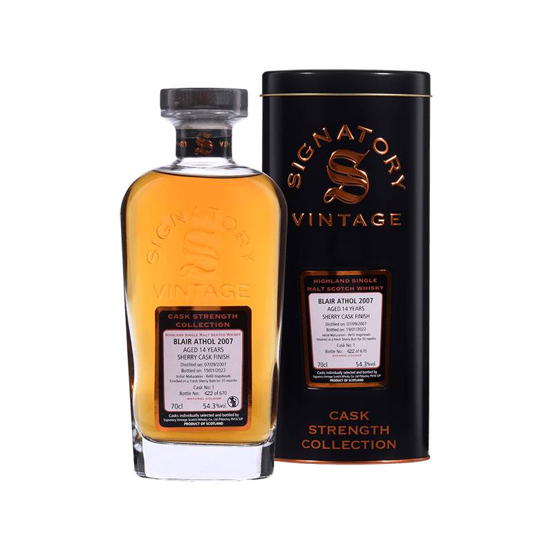 Blair Athol : 14 Year Old Signatory Vintage 2007 von Blair Athol