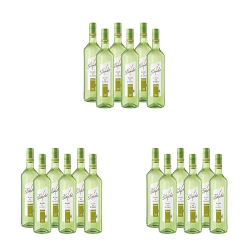 Blanchet Blanc de Blancs Trocken - Trockener Weißwein (6 x 750 ml) (Packung mit 3) von Blanchet