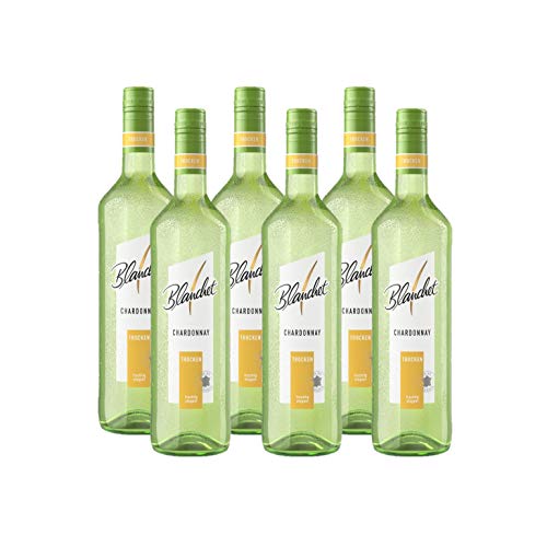 Blanchet Chardonnay Weißwein Trocken (6 x 0,75l) von BLANCHET