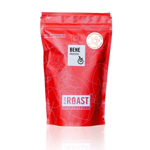 "Bene Bio" Cafe Creme 1.000g ganze Bohne von Blank Roast Manufaktur