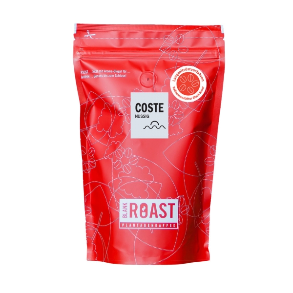 "Coste" Cafe Creme 1.000g ganze Bohne von Blank Roast Manufaktur