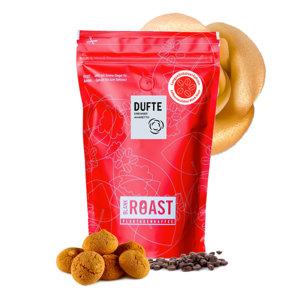 "Dufte kremiger Amaretto Kaffee" Cafe Creme von Blank Roast Manufaktur