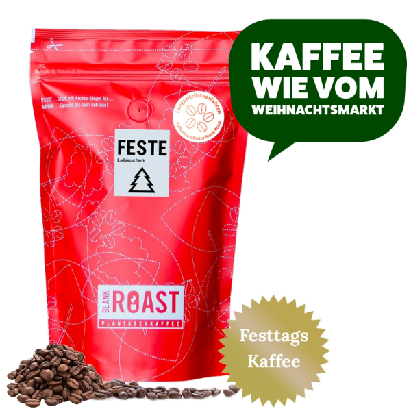 "Feste Lebkuchen" Cafe Creme Arabica Weihnachts-Kaffee von Blank Roast Manufaktur