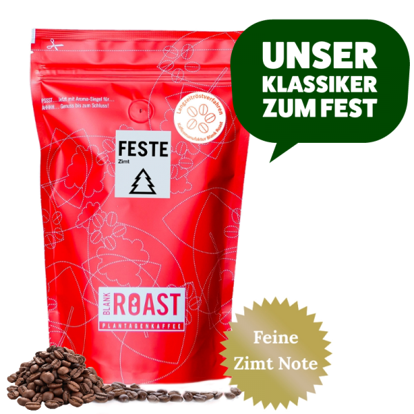 "Feste Zimt" Weihnachtskaffee Creme von Blank Roast Manufaktur