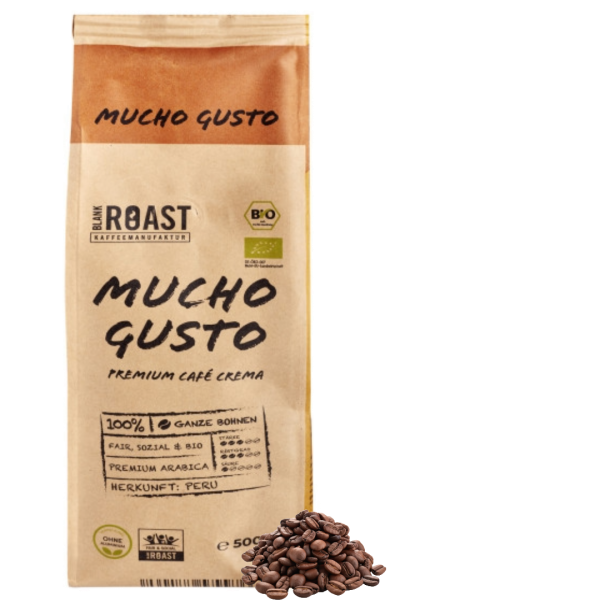 Mucho Gusto Kaffee Kreme von Blank Roast Manufaktur