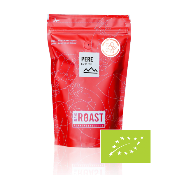 "Pere Bio" Espresso Blend 1.000g ganze Bohne von Blank Roast Manufaktur