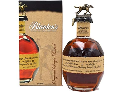 Blanton's Original Single Barrel 0,7l mit 46,5% vol. - Bourbon Whiskey von Blanton's