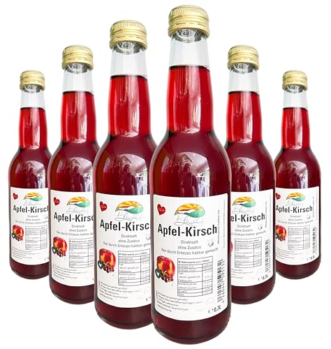 BLEICHHOF® Apfel-Kirsch - Direktsaft, vegan (6x0,3l) von Bleichhof