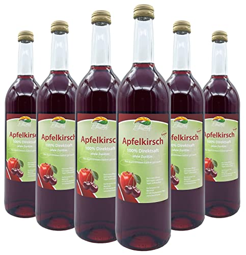 BLEICHHOF® Apfel-Kirsch - Direktsaft, vegan (6x0,72l) von Bleichhof