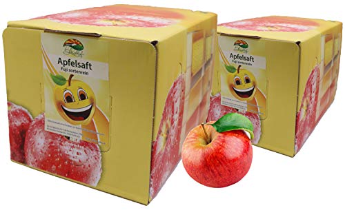 BLEICHHOF® Apfelsaft Fuji - Direktsaft, Bag-in-Box (2x5l) von Bleichhof