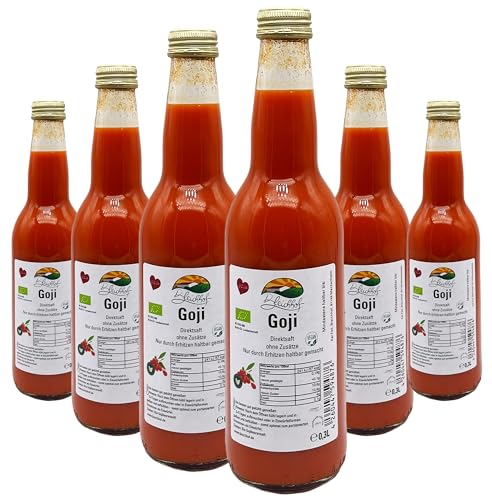 BLEICHHOF® BIO Goji DE-ÖKO-006 - Direktsaft, vegan (6x0,3l) von Bleichhof