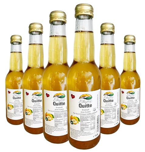 BLEICHHOF® Quittensaft - Direktsaft, vegan (6x0,3l) von Bleichhof