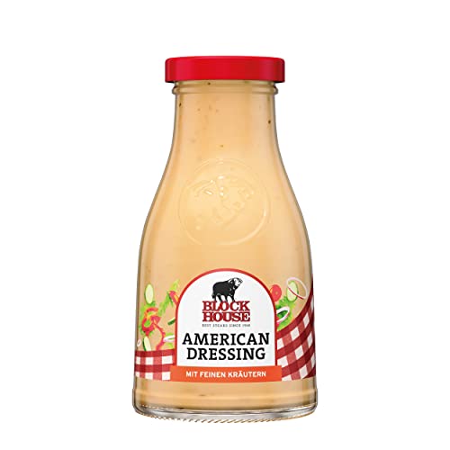 Block House Salat-Dressing American - 1 x 250 ml von Block House