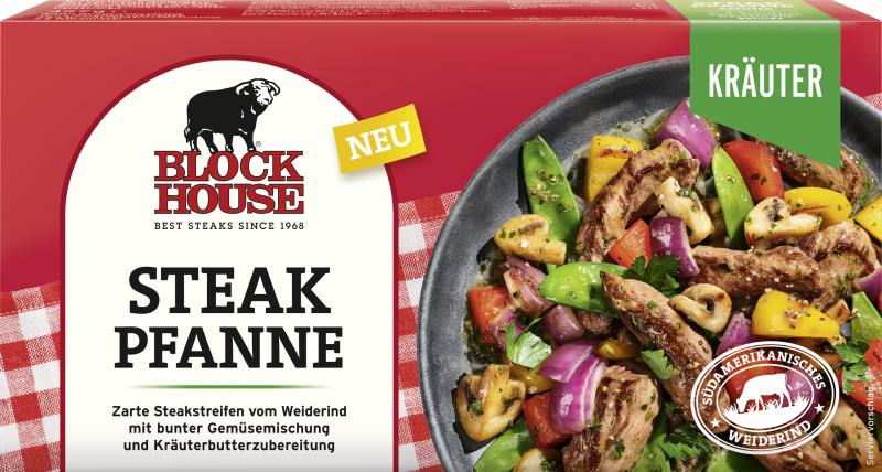 Block House Steak Pfanne Kräuter von Block House