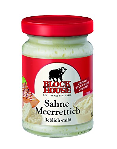 Sahne-Meerrettich 80g, lieblich-mild von Block House