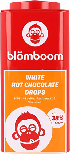 Blömboom - White Hot Chocolate Drops Bio (200 g), weiße Trinkschokolade, heiße Schokolade von Blömboom